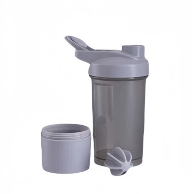 Plastična shaker boca s kutijom za pohranu